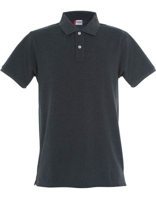 Stretch Premium Polo - CQ028240 - Anthracite Melange - Customisable Polo Shirts