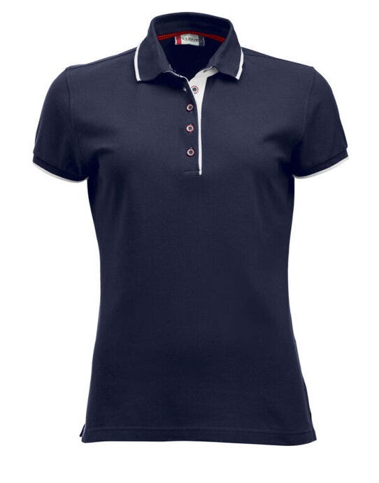 Clique Ladies Seattle Cq028243 - Dark Navy XL - Customisable POLO SHIRTS