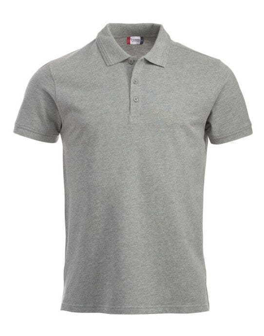 Manhattan Polo - CQ028250 - Grey Melange - Customisable Polo Shirts