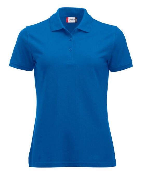 Clique Ladies Manhattan Cq028251 - Royal Blue S - Customisable POLO SHIRTS