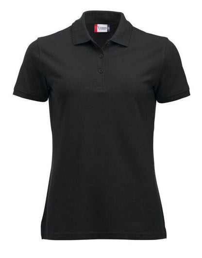 Clique Ladies Manhattan Cq028251 - Black XL - Customisable POLO SHIRTS