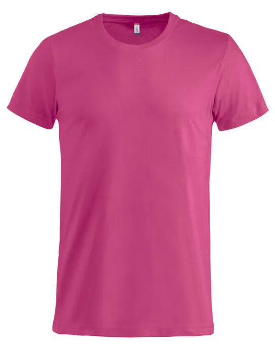 Clique - Basic T-Shirt cq029030 - Bright Cerise - Customisable T-Shirt
