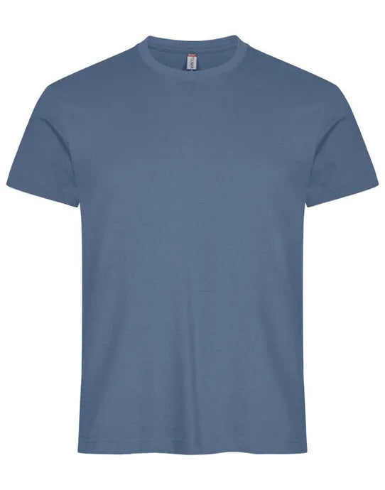 Clique - Basic T-Shirt cq029030 - Steel Blue - Customisable T-Shirt