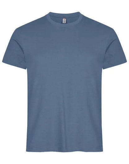 Clique - Basic T-Shirt cq029030 - Steel Blue - Customisable T-Shirt