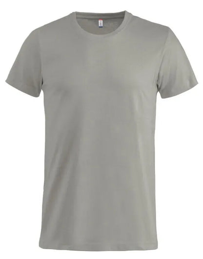 Clique - Basic T-Shirt cq029030 - Silver - Customisable T-Shirt