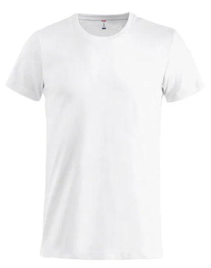 Clique - Basic T-Shirt cq029030 - White - Customisable T-Shirt