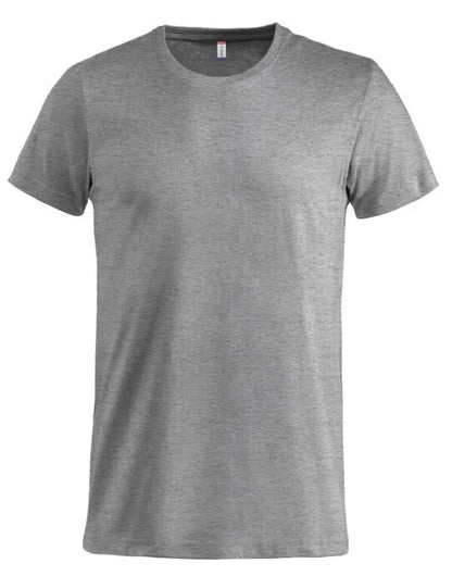 Clique - Basic T-Shirt cq029030 - Grey Melange - Customisable T-Shirt