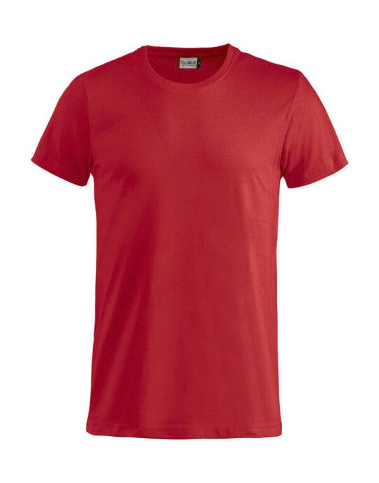 Clique Basic T Junior Cq029032 - Red 9-11 - Customisable T-SHIRTS