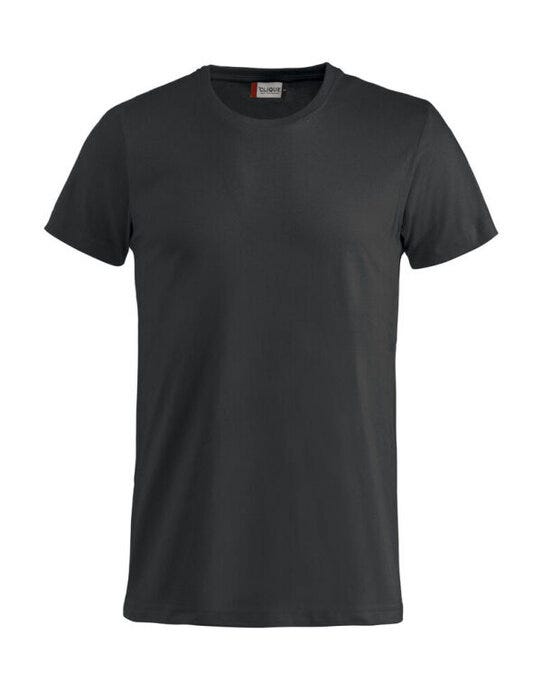 Clique Basic T Junior Cq029032 - Black 9-11 - Customisable T-SHIRTS