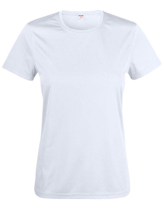 Clique Ladies Basic Active T Cq029039 - White 2XL - Customisable T-SHIRTS