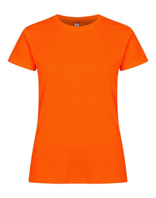 Clique Ladies Basic Active T Cq029039 - Visibility Orange XL - Customisable T-SHIRTS