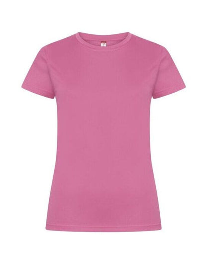 Clique Ladies Basic Active T Cq029039 - Active Pink 2XL - Customisable T-SHIRTS
