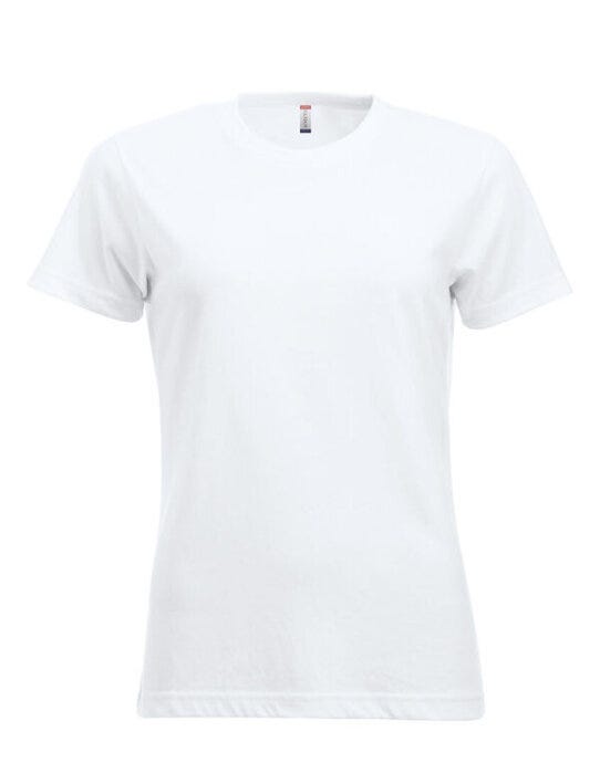 Clique Ladies New Classic T Cq029361 - White M - Customisable T-SHIRTS