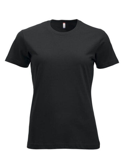 Clique Ladies New Classic T Cq029361 - Black 2XL - Customisable T-SHIRTS
