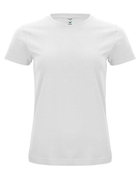 Clique Ladies Classic Oc T Cq029365 - White M - Customisable T-SHIRTS