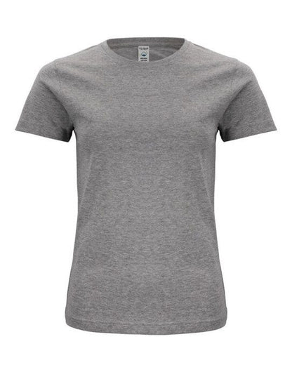 Clique Ladies Classic Oc T Cq029365 - Grey Melange M - Customisable T-SHIRTS