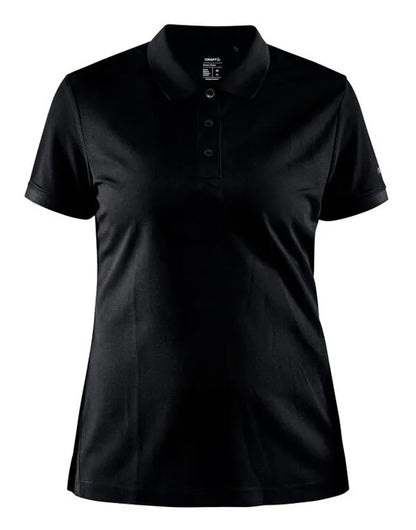 Craft Ladies Core Unify Polo Shirt CR1909139 - Black - Customisable Polos