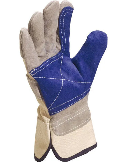 Delta Plus Cowhide Split Leather Gloves DS202RP - - Customisable Gloves