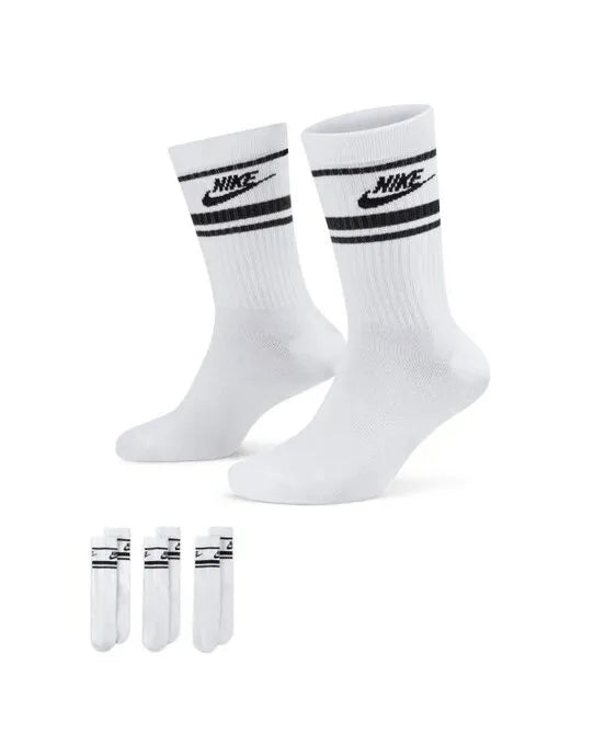 Nike Everyday Crew Socks Stripes 3 PR dx5089 - - Customisable Socks