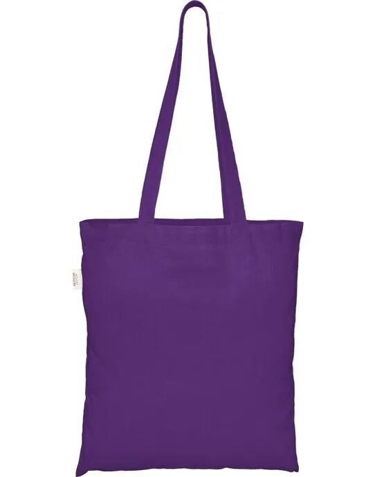 EcoTote 100% Recycled Cotton Tote Bag ECO001 - - Customisable Bags