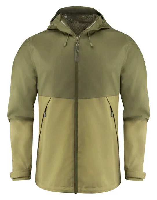 James Harvest Northville Two Tone Jacket HAR2111041 - Moss Green - Customisable Jacket