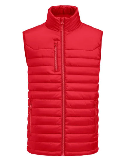 James Harvest Meadows Vest HAR2111051 - Red M - Customisable Hoodies