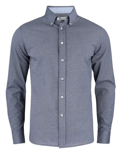 James Harvest Burlingham Jersey Shirt HAR2113038 - Navy - Customisable Shirts