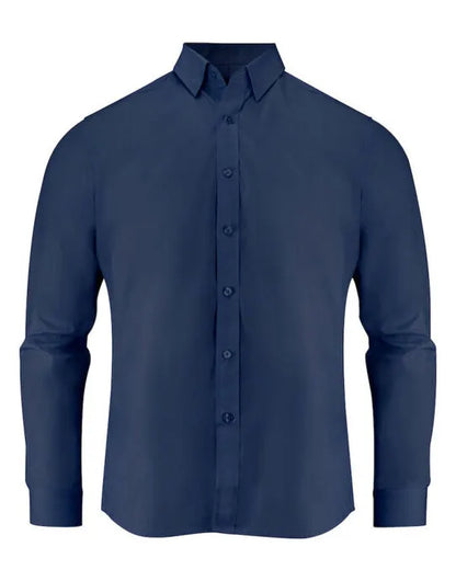 James Harvest Acton Business Shirt HAR2113040 - Navy - Customisable Shirts