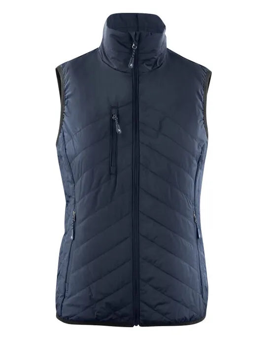 James Harvest Deer Ridge Ladies Vest har2121037 - Navy - Customisable Outerwear