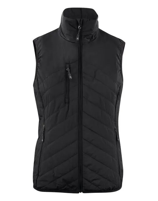 James Harvest Deer Ridge Ladies Vest har2121037 - Black - Customisable Outerwear