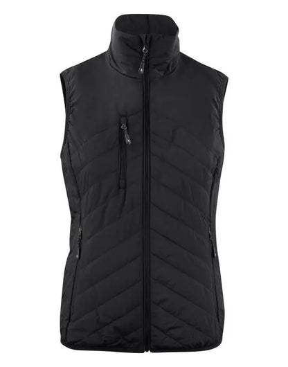 James Harvest Deer Ridge Ladies Vest har2121037 - Black - Customisable Outerwear