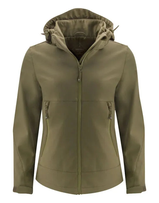 James Harvest Lodgetown Ladies Softshell har2121040 - Moss Green - Customisable Jacket
