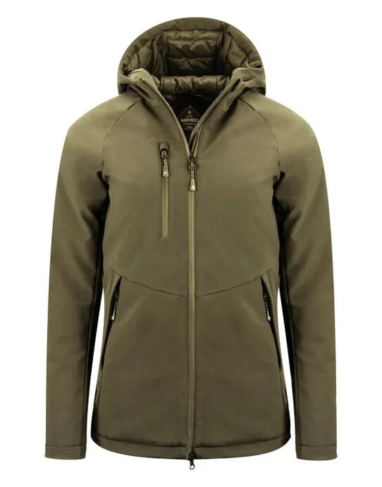 James Harvest Winchester Ladies Jacket HAR2121042 - Moss Green XL - Customisable Jacket
