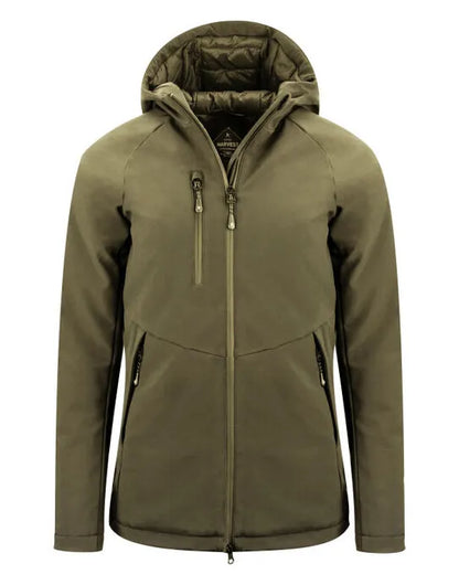 James Harvest Winchester Ladies Jacket HAR2121042 - Moss Green XL - Customisable Jacket