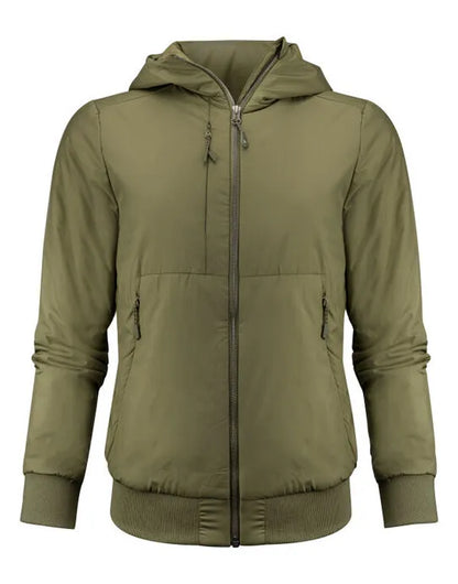 James Harvest Franklin Ladies Jacket HAR2121043 - Moss Green - Customisable Jacket