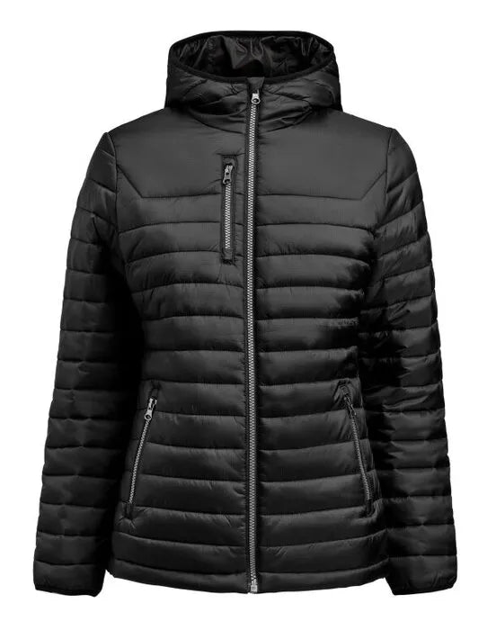 James Harvest Ladies Meadows Jacket HAR2121052 - Black - Customisable Jacket