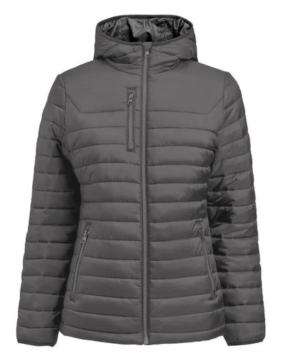 James Harvest Ladies Meadows Jacket HAR2121052 - Steel Grey 2XL - Customisable Jacket
