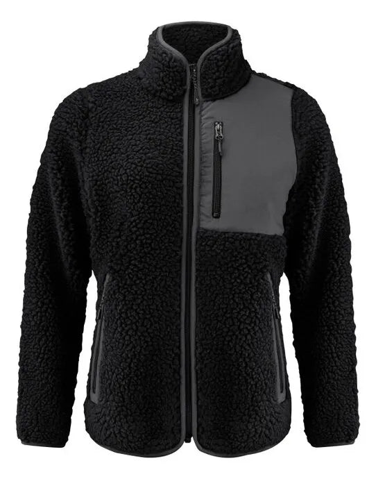 James Harvest Kingsley Ladies Fleece har2121504 - Black - Customisable Outerwear