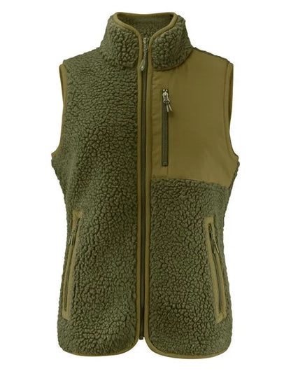 James Harvest Kingsley Vest Ladies har2121505 - Moss Green - Customisable Outerwear