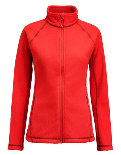 James Harvest Ladies Zion Fleece HAR2121506 - Red - Customisable Fleece