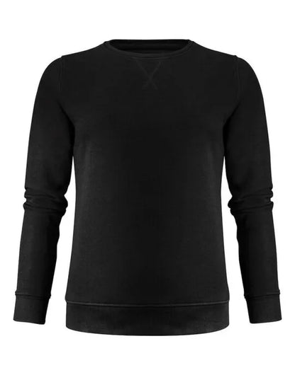 James Harvest Alder Heights Ladies Sweat HAR2122040 - Black - Customisable Sweatshirts