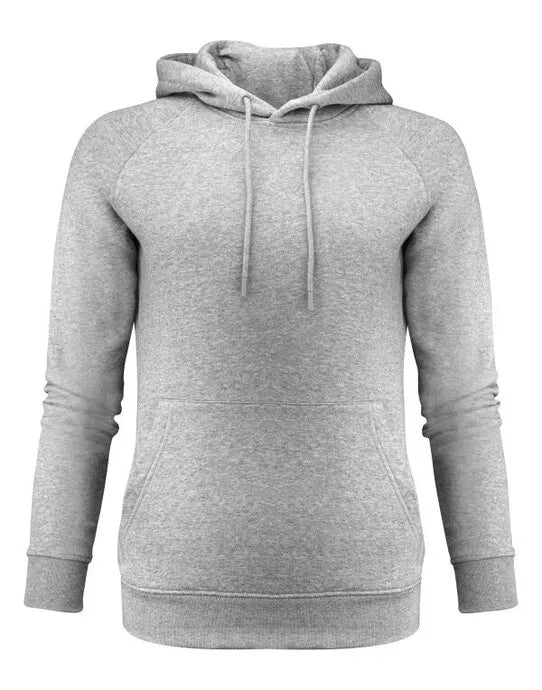 James Harvest Hardin Heights Ladies Hood HAR2122041 - Grey Melange - Customisable Sweatshirts