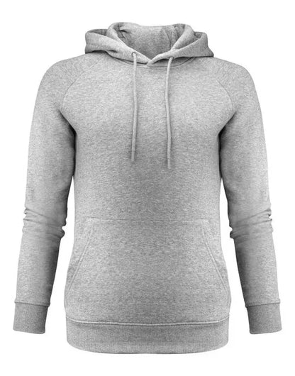 James Harvest Hardin Heights Ladies Hood HAR2122041 - Grey Melange - Customisable Sweatshirts
