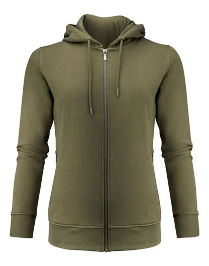 James Harvest Westwood H Ladies Hood HAR2122043 - Moss Green - Customisable Sweatshirts