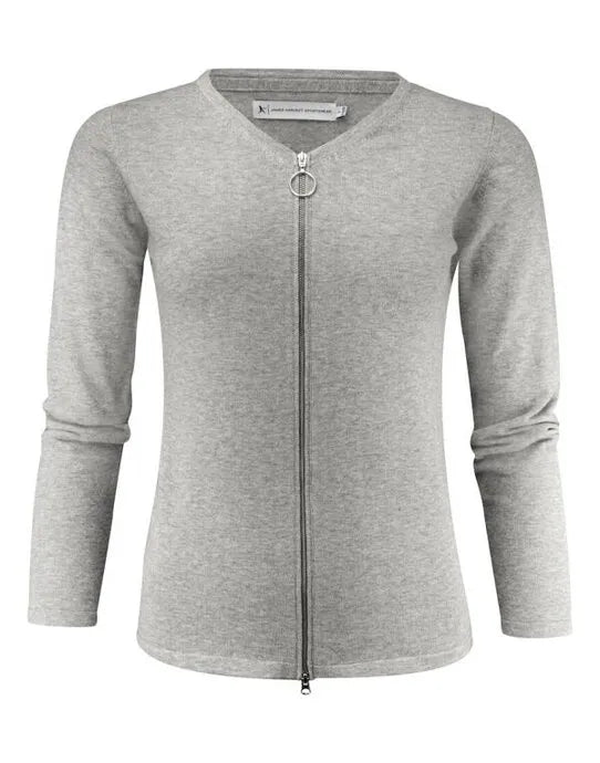 James Harvest Ladies Knitted Cardigan har2122511 - - Customisable Knitwear