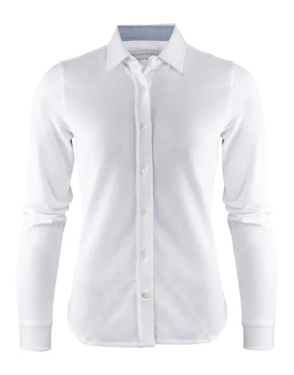 James Harvest Burlingham Ladies Shirt HAR2123028 - White - Customisable Shirts