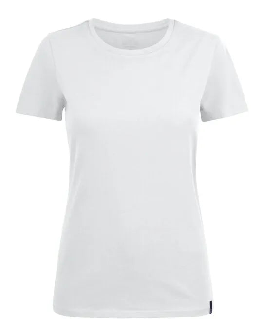 James Harvest American U Ladies T Shirt HAR2124008 - White - Customisable T-Shirt