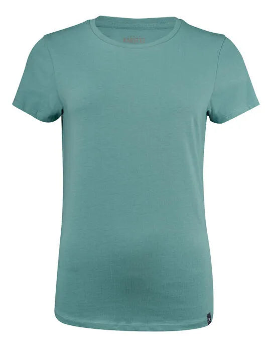 James Harvest American U Ladies T Shirt HAR2124008 - Aloe Green - Customisable T-Shirt