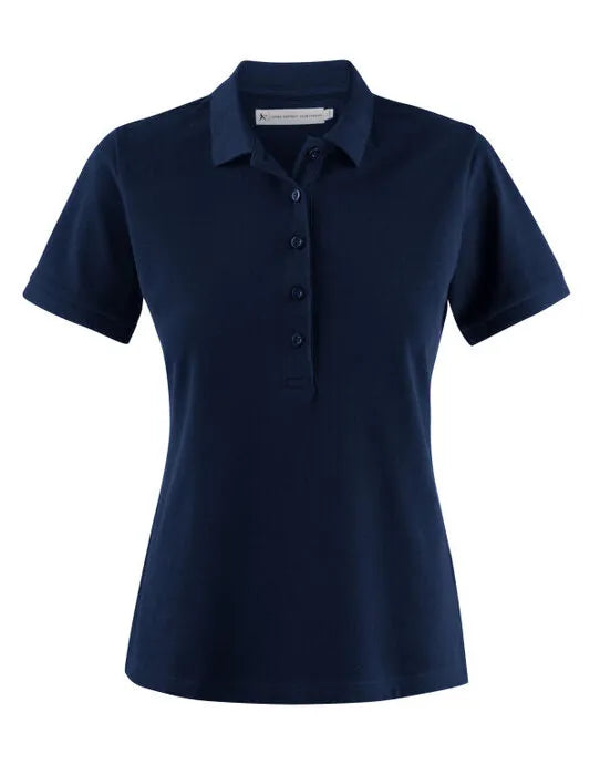 James Harvest Neptune Ladies Polo HAR2125033 - Navy - Customisable Polos