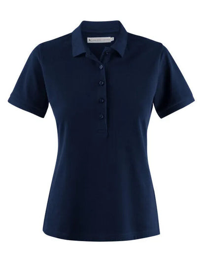 James Harvest Neptune Ladies Polo HAR2125033 - Navy - Customisable Polos